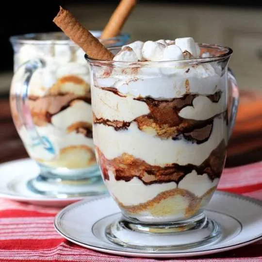 Baileys and Hot Chocolate Tiramisu on Pham Fatale