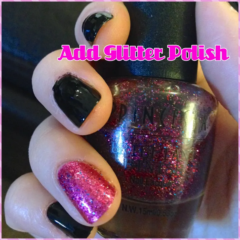 Bachelorette Party Nail Art Design by