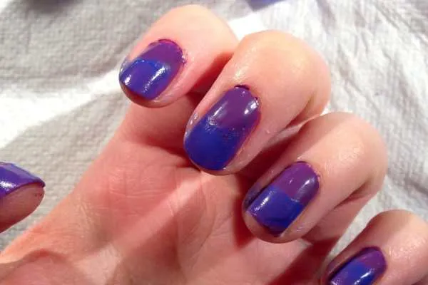 Nail Art: Butterfly Wings Design by