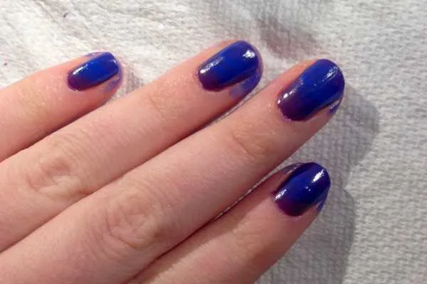 Nail Art: Butterfly Wings Design by