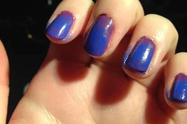 Nail Art: Butterfly Wings Design by