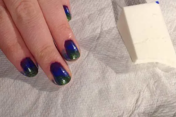 Nail Art: Butterfly Wings Design by