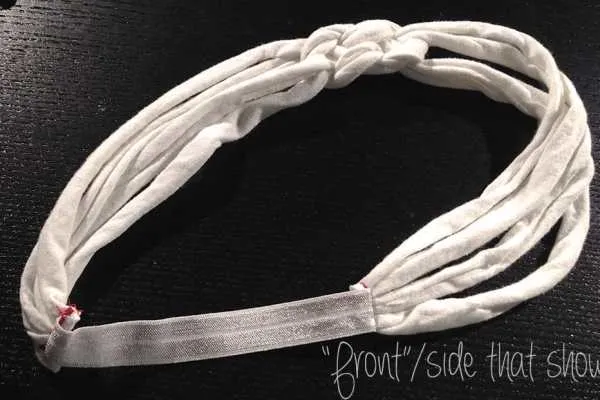 DIY Knotted Headband Tutorial by