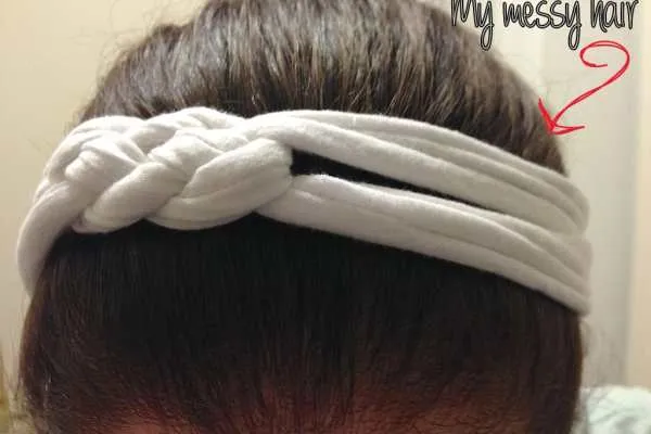 DIY Knotted Headband Tutorial by