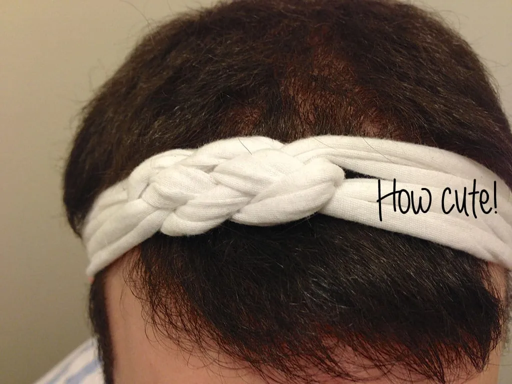 DIY Knotted Headband Tutorial by
