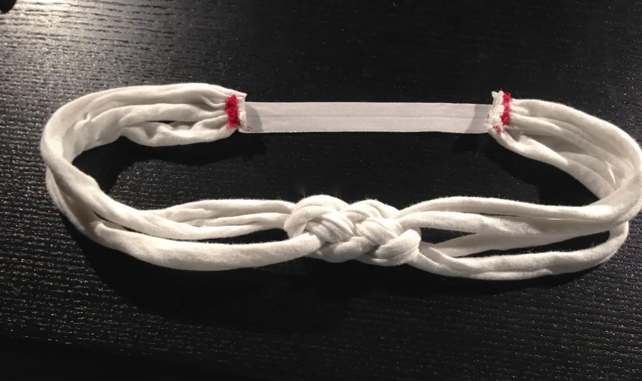 DIY Knotted Headband Tutorial by