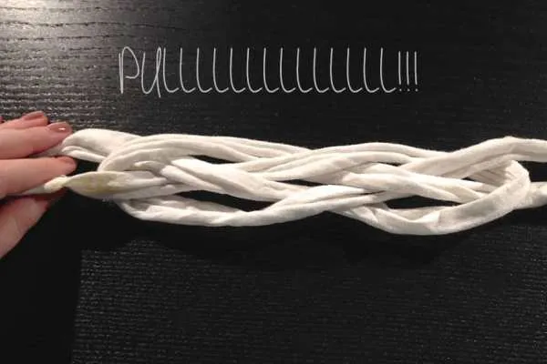 DIY Knotted Headband Tutorial by