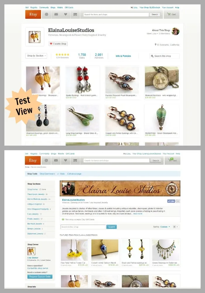 Elaina Louise Studios on Etsy