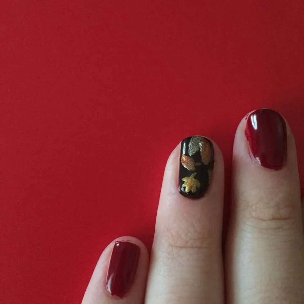 Fall Nail Art Design