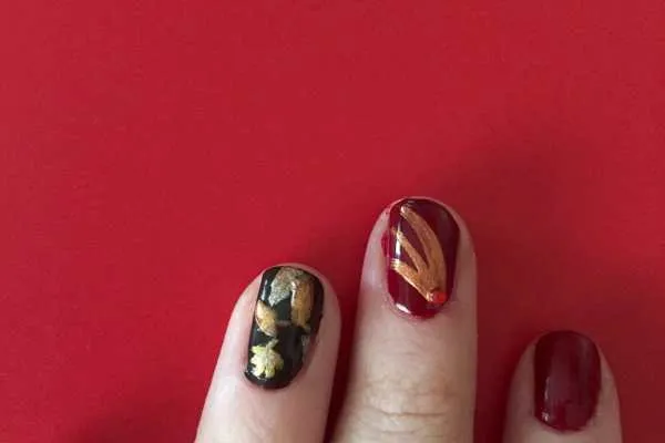 Fall Nail Art Design