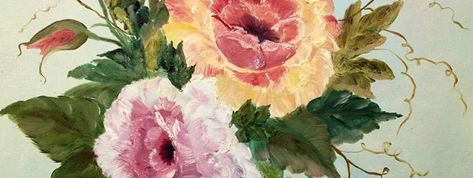 Wordless Wednesday: Rose Painting