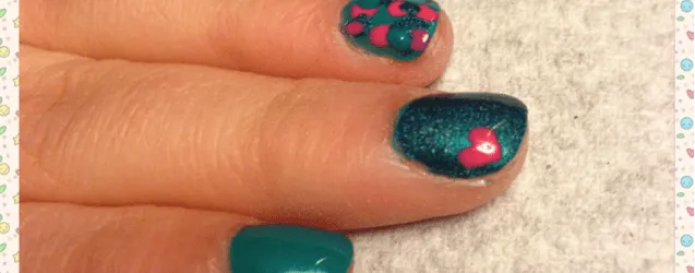Nail Art: 80s Dance Party