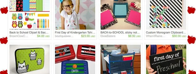 My Etsy Picks: Back to School Guide