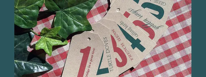 First Day of Christmas: Gift Tags Giveaway