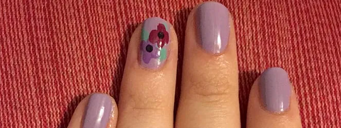 Quick Spring Nail Art + Giveaway!