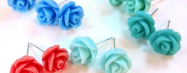 Rose Earrings