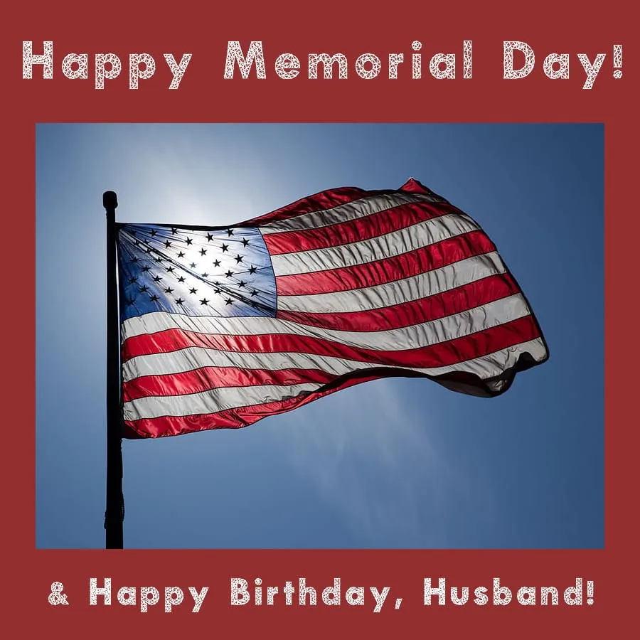 Happy Memorial Day!