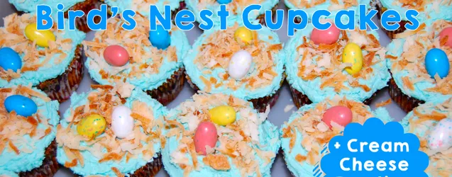 Easter Recipe: Bird's Nest Cupcakes by