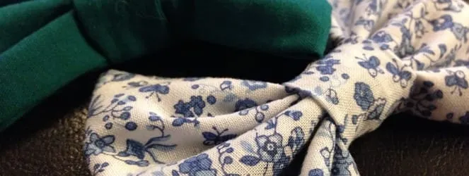 How To Sew A Hair Bow Tutorial by