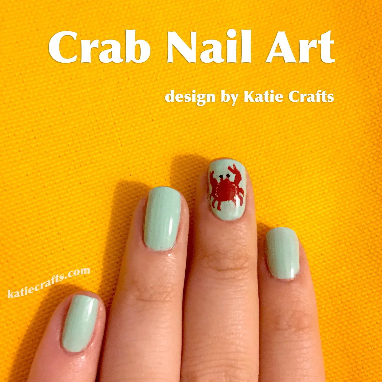 Crab Nail Art