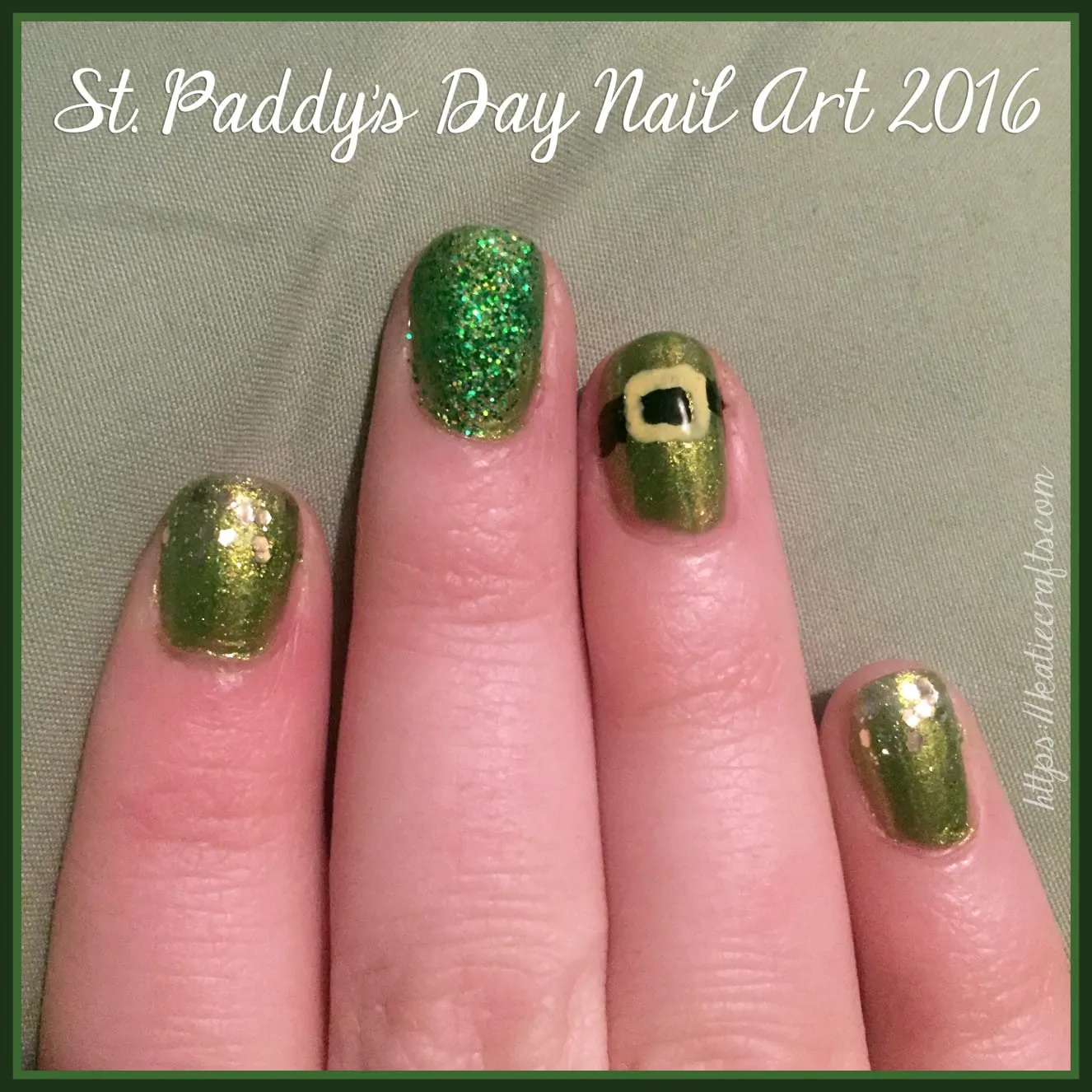 St. Paddy's Day Nail Art 2016 by