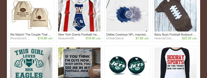 My Etsy Picks: Football Season by