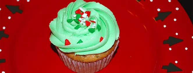 Fourth Day of Christmas: Key Lime Frosted Cupcake Recipe by