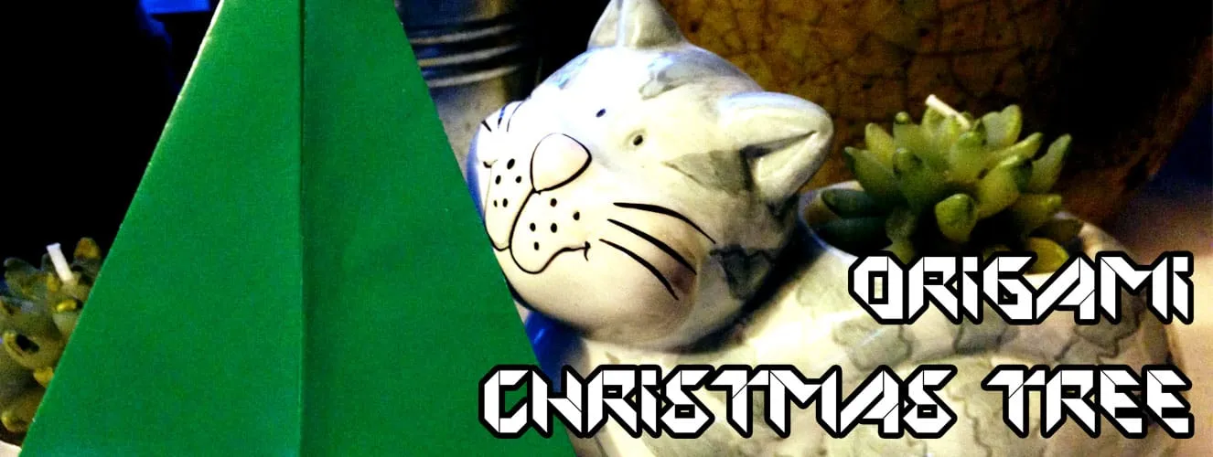 Origami Easy Christmas Tree Tutorial