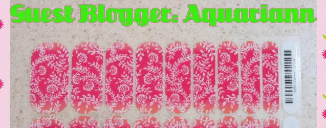 Nail Art: Jamberry Nail Wraps Trim Tip with Aquariann