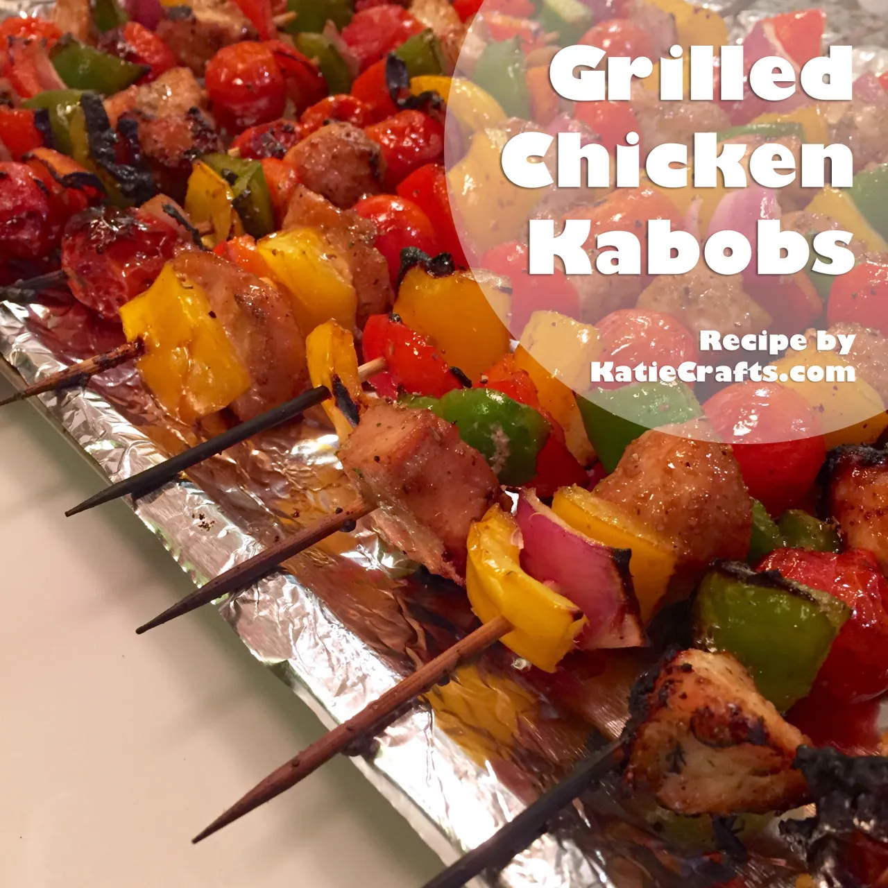Grilled Chicken Kabobs Recipe by