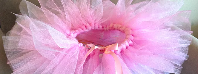 How to Make a No Sew Baby Tutu tutorial by