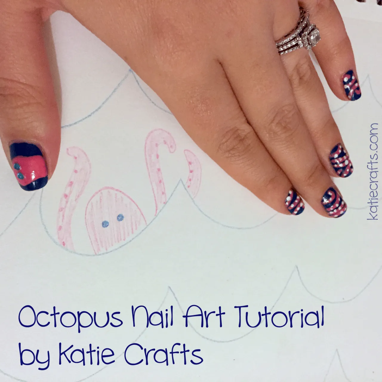 Octopus Nail Art Tutorial by