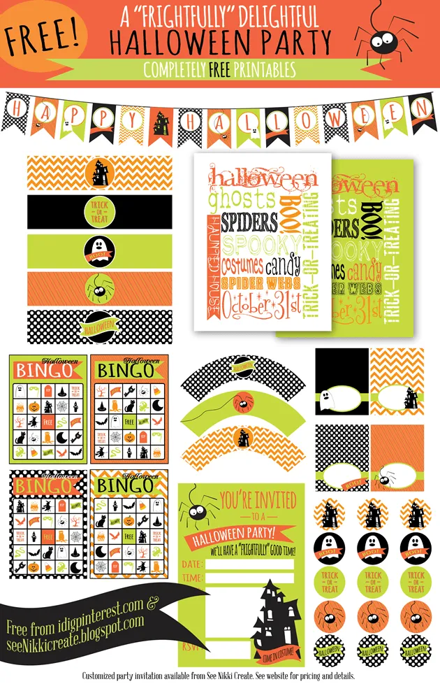 Free Halloween Printables