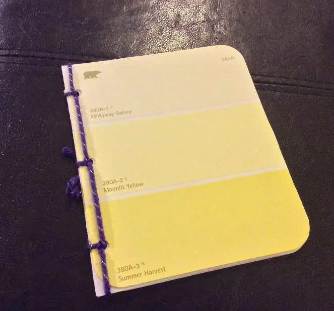 DIY Mini Sketch Book Tutorial by