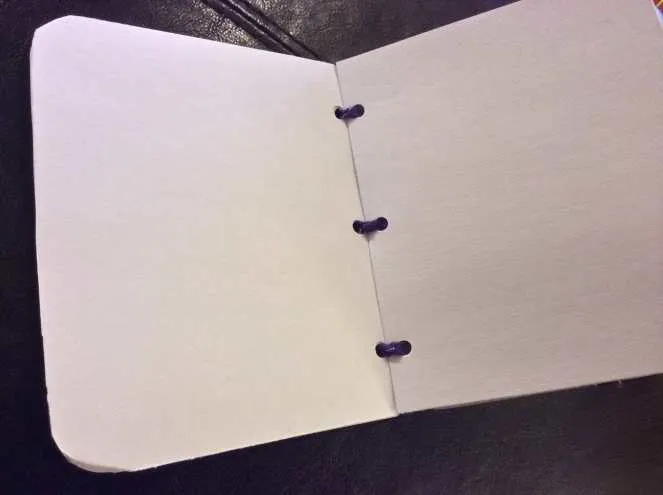 DIY Mini Sketch Book Tutorial by