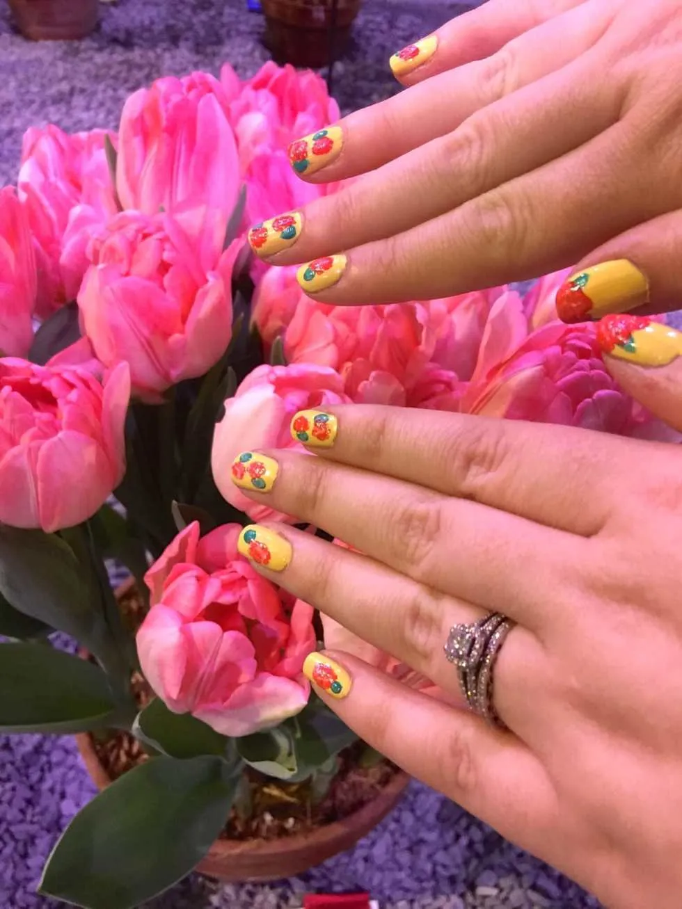 Nail Art Design: Flower Show 2015