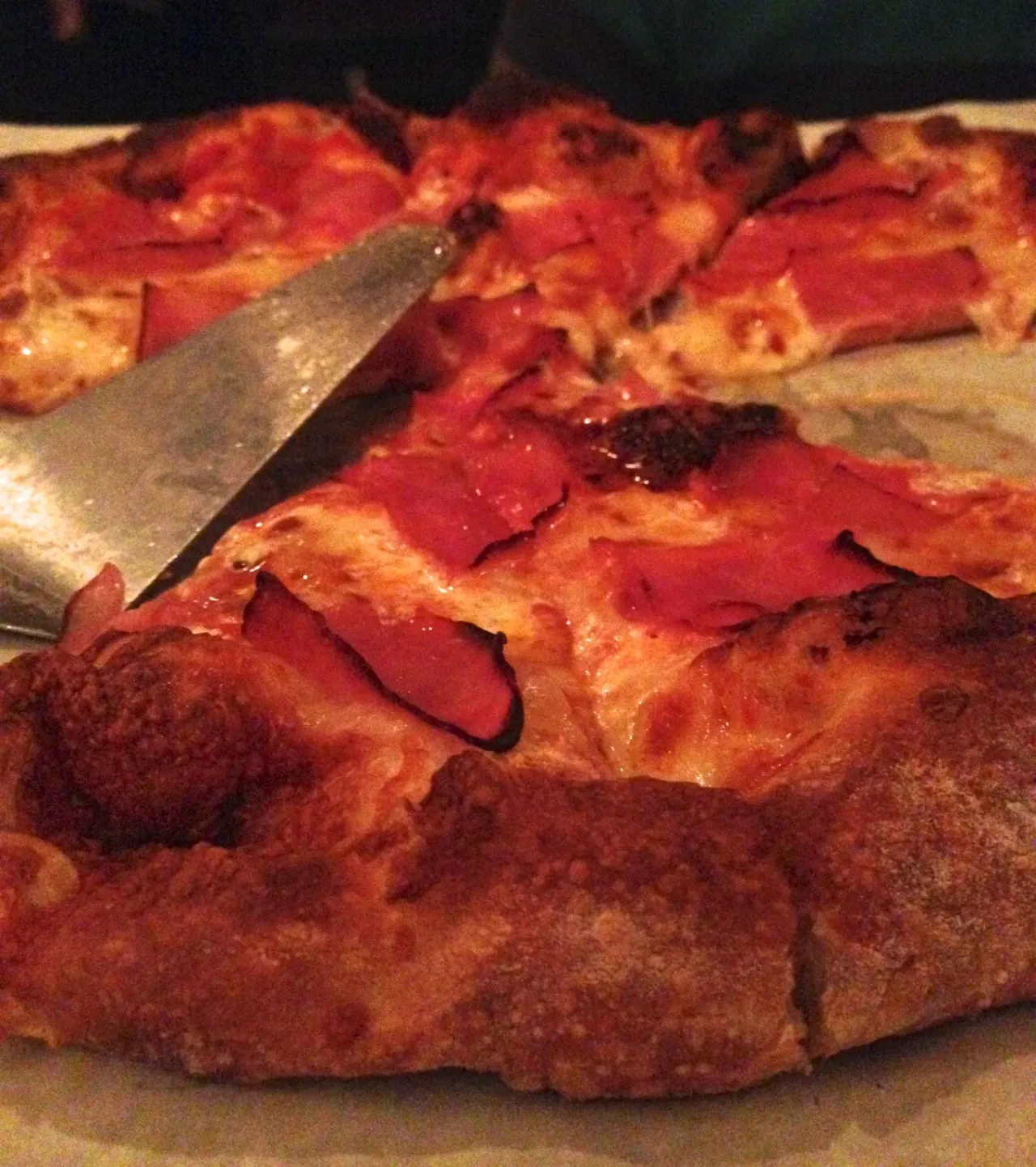 Piccante Pizza at Pietro's; photo by