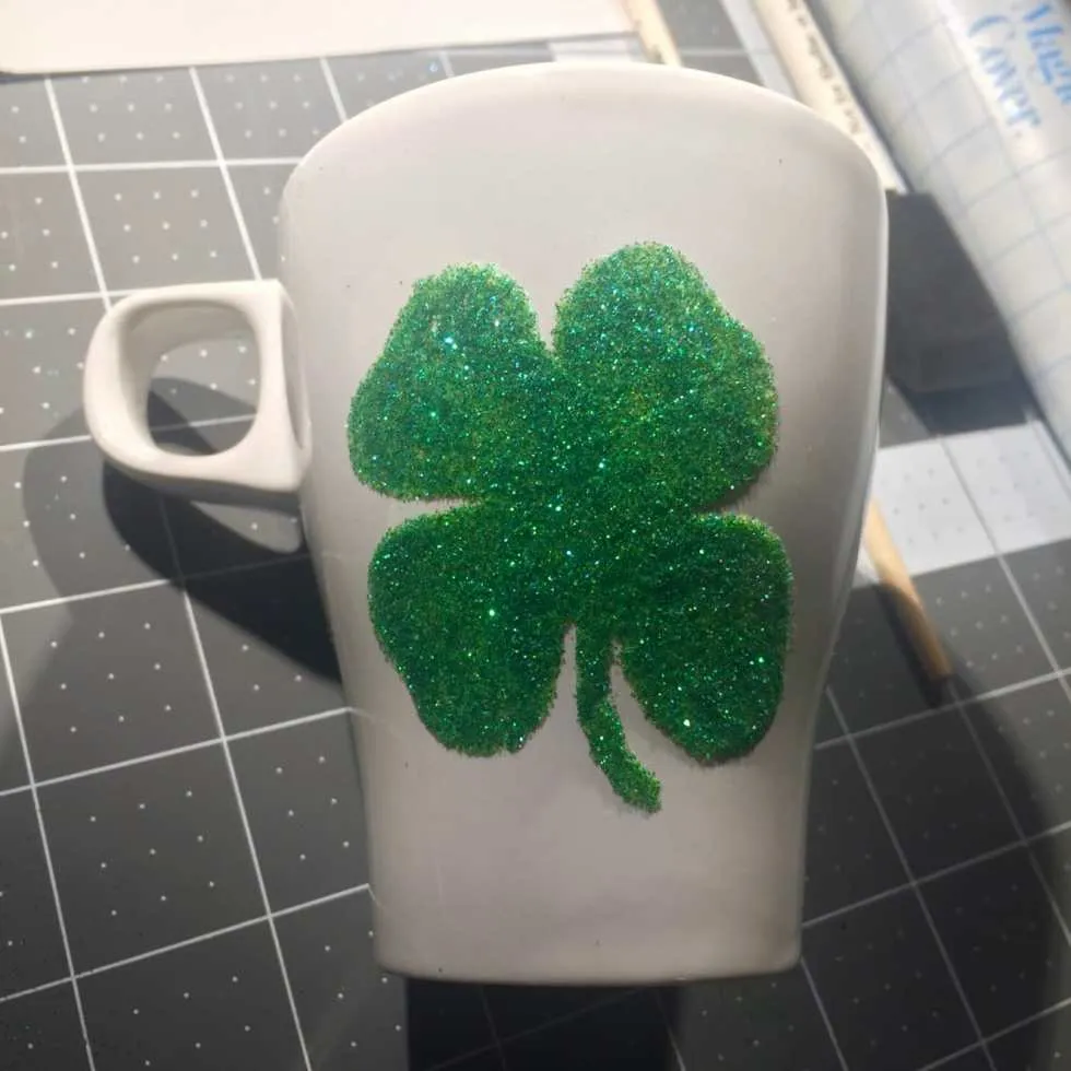 DIY Glitter Mug Tutorial