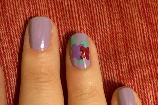 Quick Spring Nail Art + Giveaway!