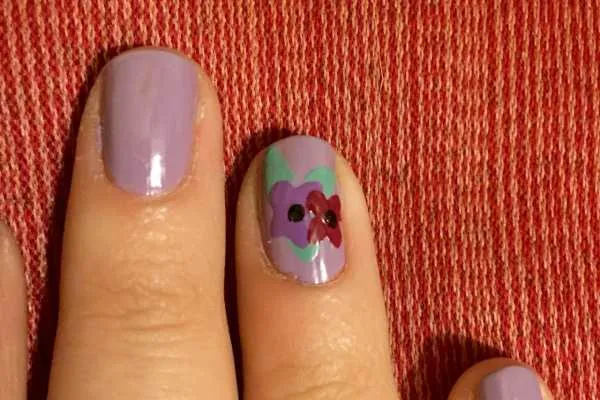 Quick Spring Nail Art + Giveaway!