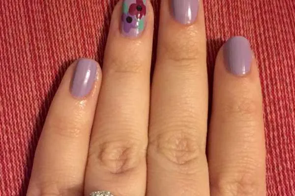 Quick Spring Nail Art + Giveaway!