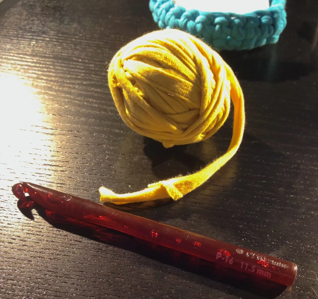 Small Crocheted Bowl by