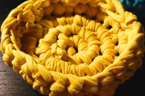 Small Crocheted Bowl by
