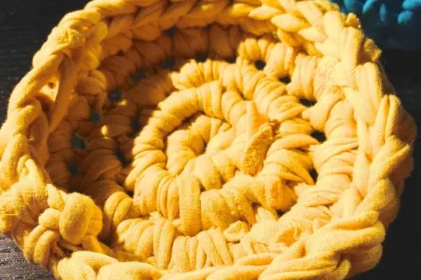Small Crocheted Bowl by