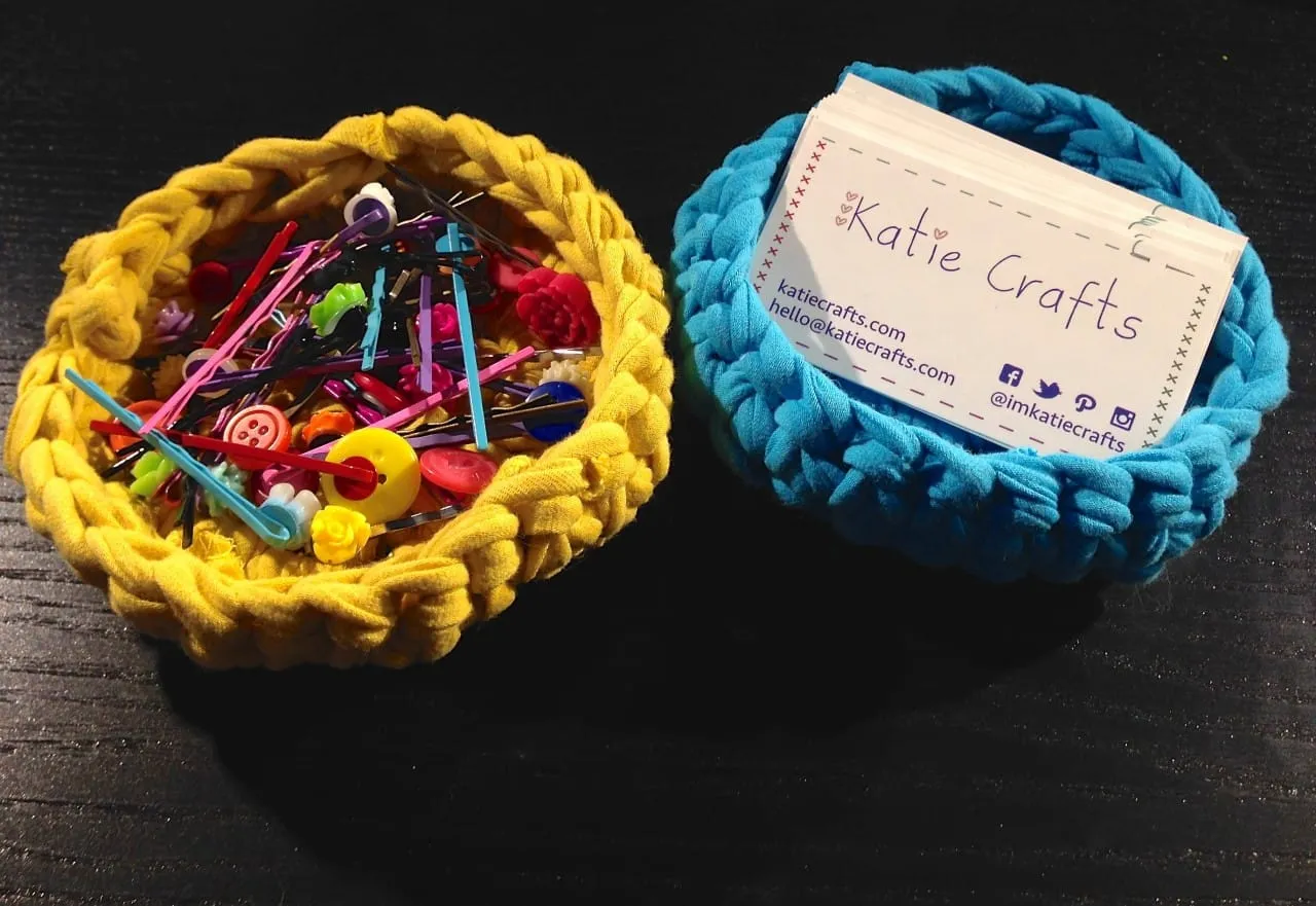 Small Crocheted Bowl by