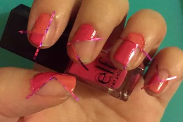 Negative Space Nail Art Tutorial *AND* Nail Tape Giveaway!