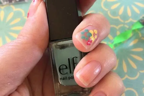 Spring Flowers Nail Art Tutorial by