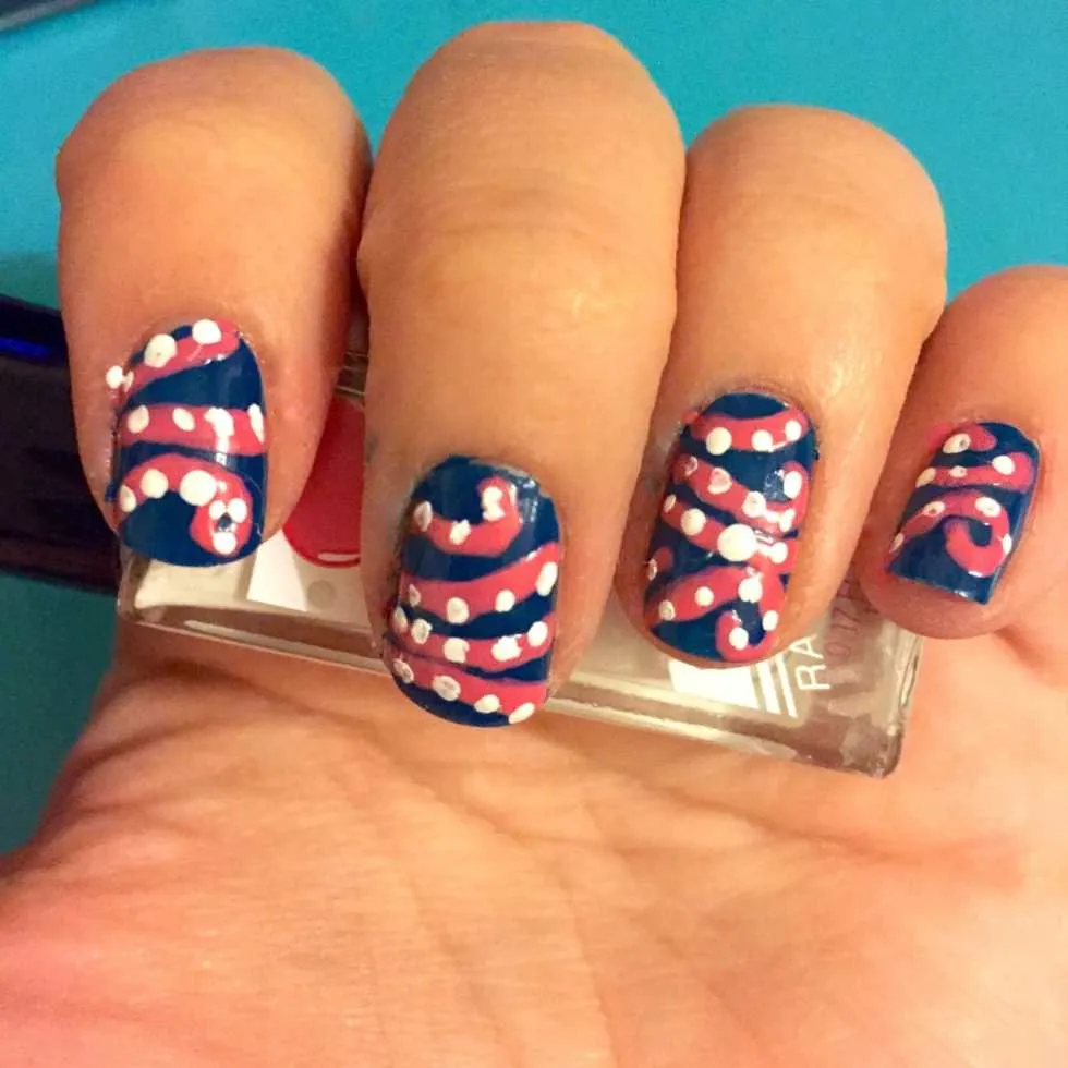 Octopus Nail Art Tutorial by