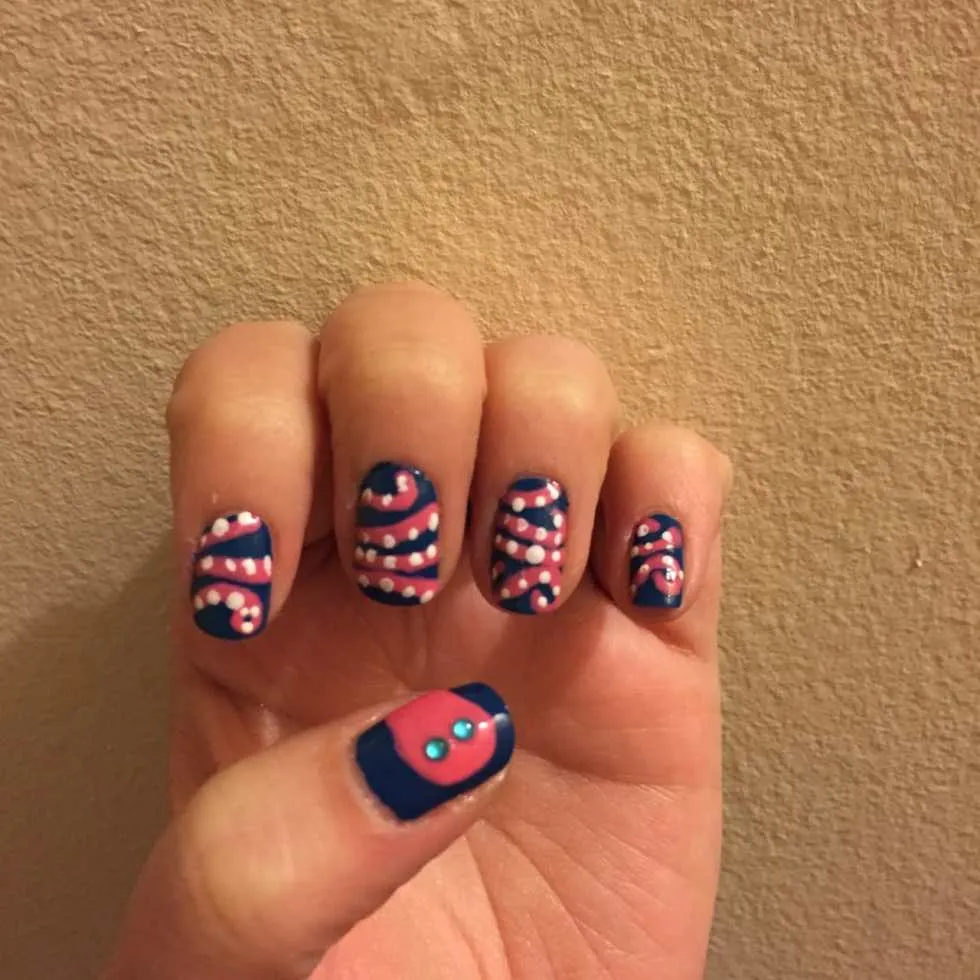 Octopus Nail Art Tutorial by