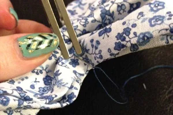 How To Sew A Hair Bow Tutorial by